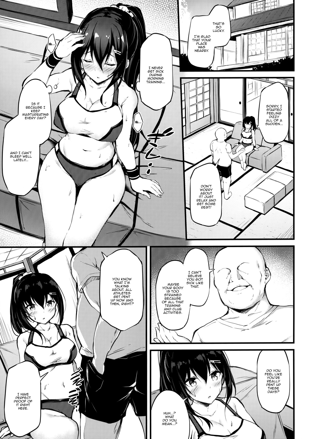 Hentai Manga Comic-The Reason My Girlfriend Wears a Two-Piece Track Uniform-Read-6